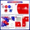 140-Piece Red, White & Blue Balloon Garland Arch Kit – Patriotic 4th of July, Memorial Day, Graduation & Birthday Party Decorations